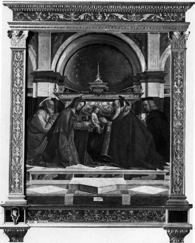 Bartolomeo Montagna-76-Presentazione di Gesù al Tempio - Vicenza, Pinacoteca Civica